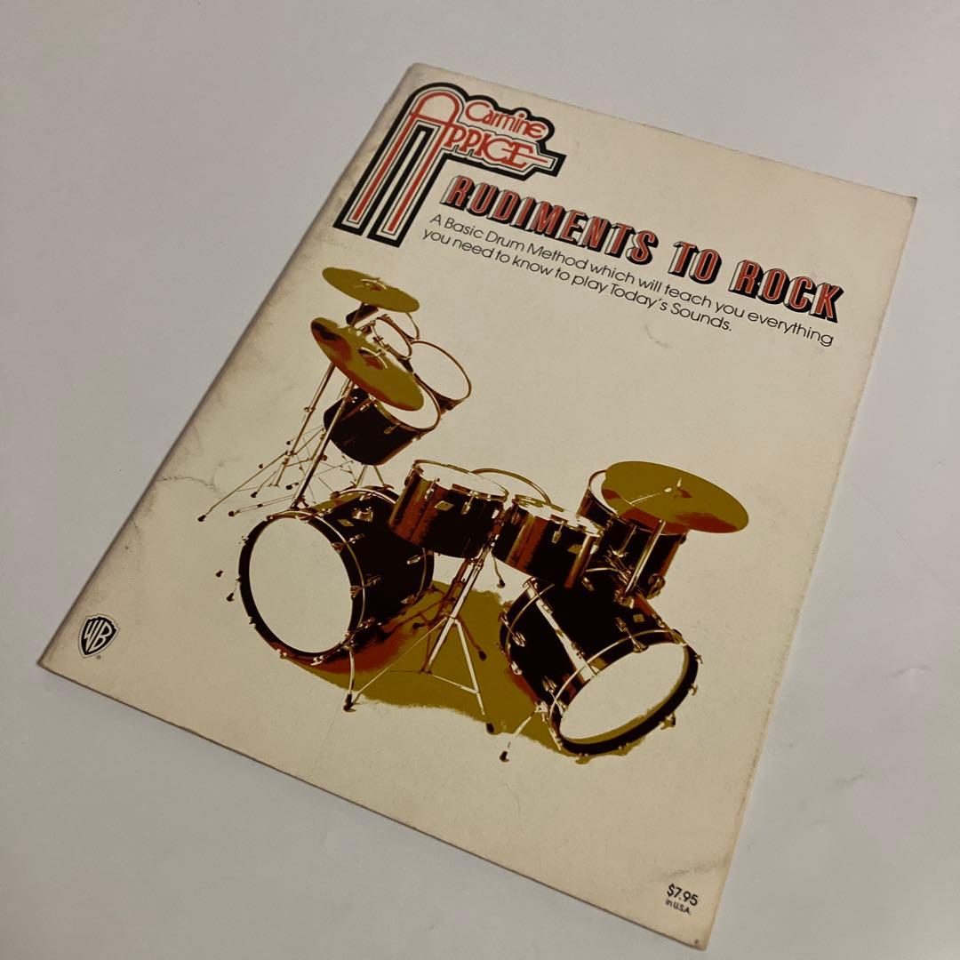 カーマイン・アピス／ロックドラムのルーディメント　《輸入ドラム教本》