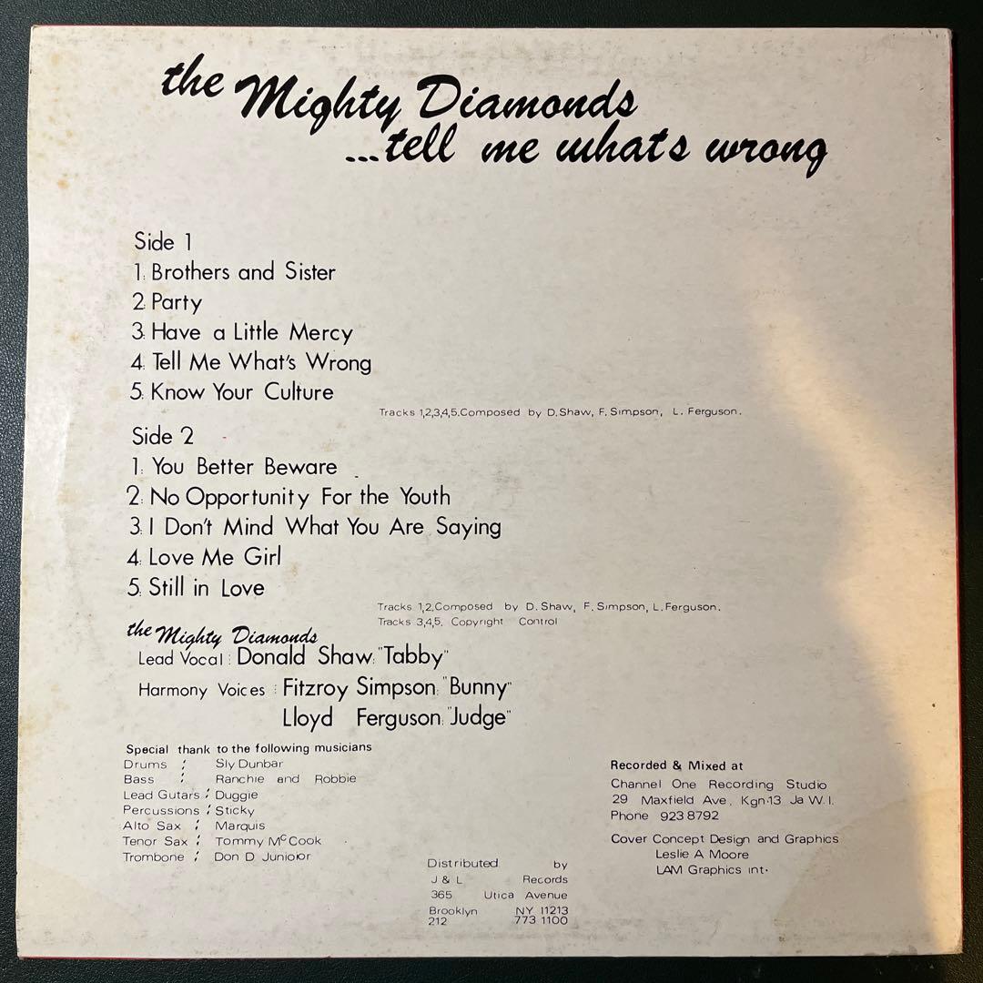 The Mighty Diamonds Tell Me What’s Wrong