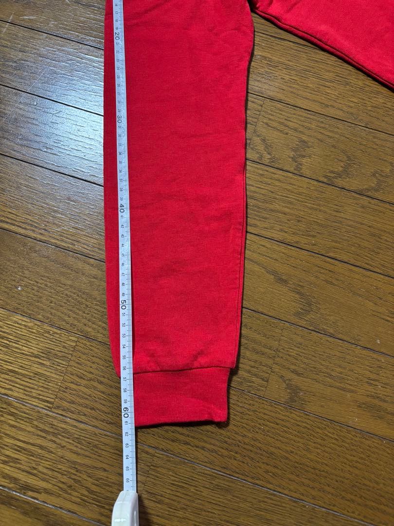 and per se アンパスィ メンズ セルヒート長袖ハイネックシャツ赤色