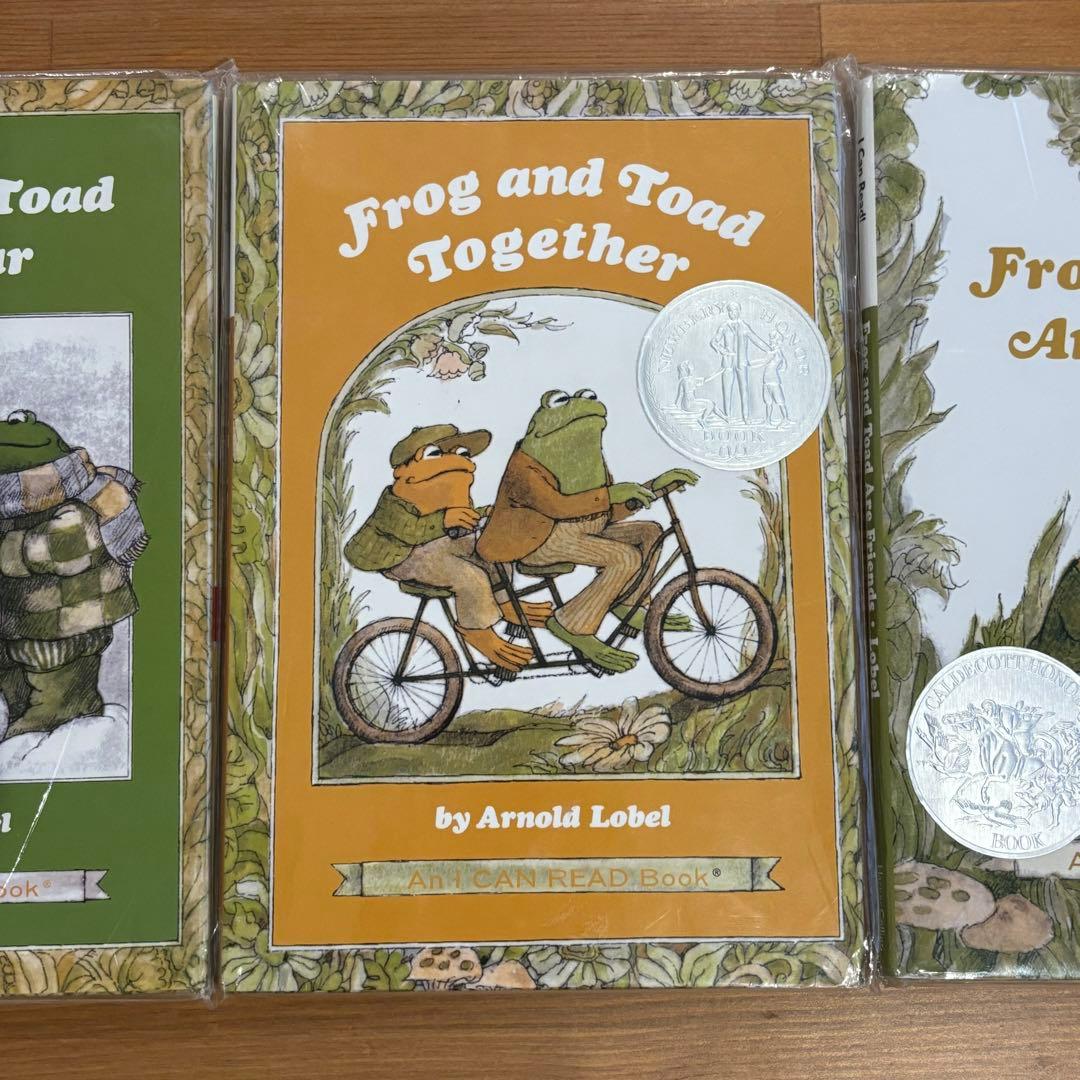 新品 洋書 HC版 Frog and Toad がまくんとかえるくん 3冊
