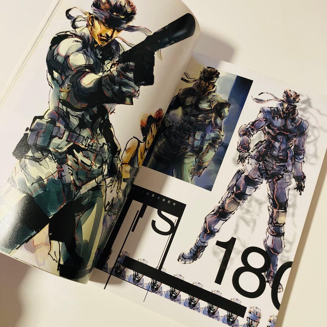 初版書✳️新川洋司『THE ART OF L GEAR SOLID』原画集