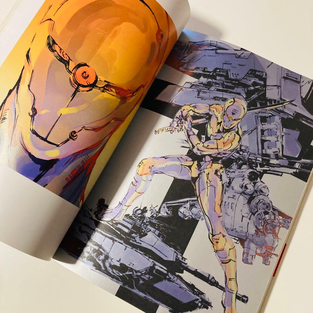 初版書✳️新川洋司『THE ART OF L GEAR SOLID』原画集