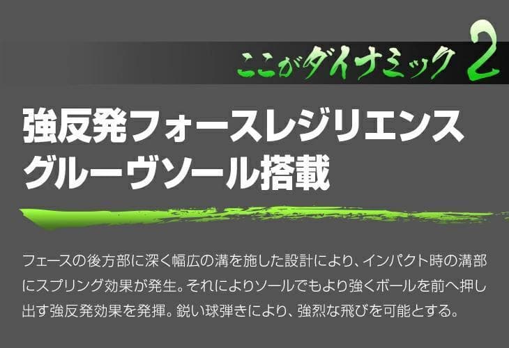 【新品】強反発　ダイナミクスＦＷ　1番　プレミア飛匠・極 シャフト仕様