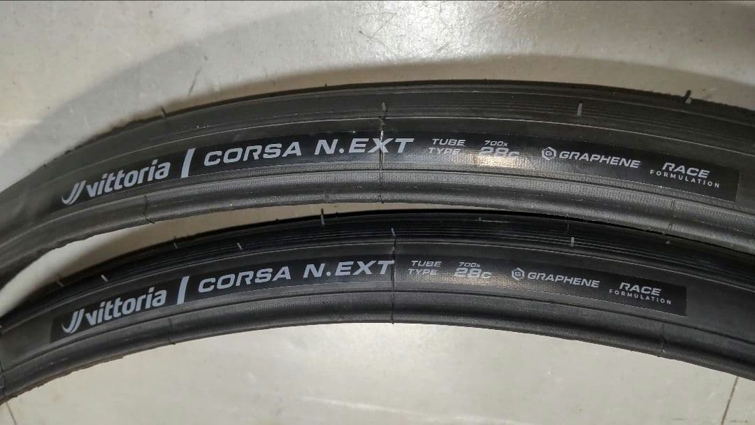 Vittoria CORSA N.EXT28C 2本セット 新車外し・チューブ付