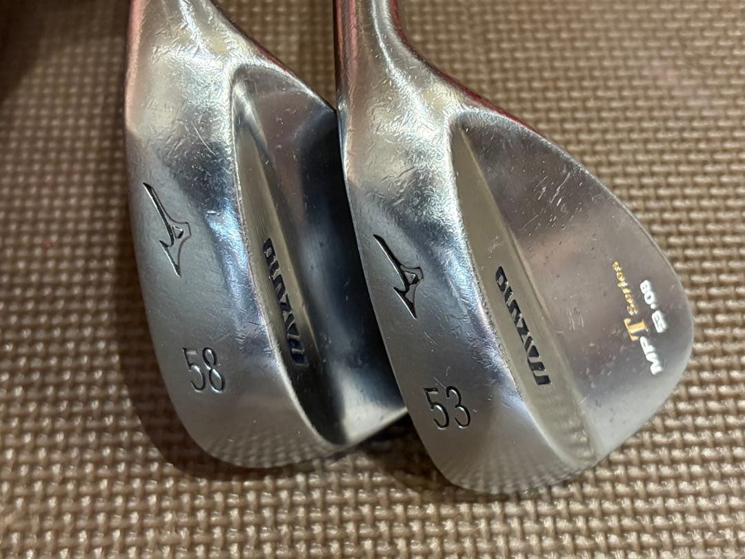 ミズノ　Mizuno MP T Series ウェッジ　53°&58°