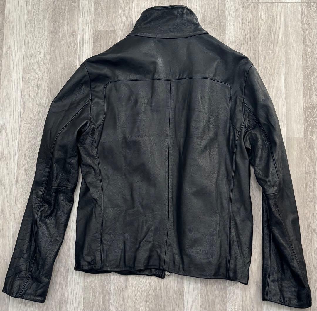 【TROVE 】 ソルムンレザー ジップアップブルゾン size3