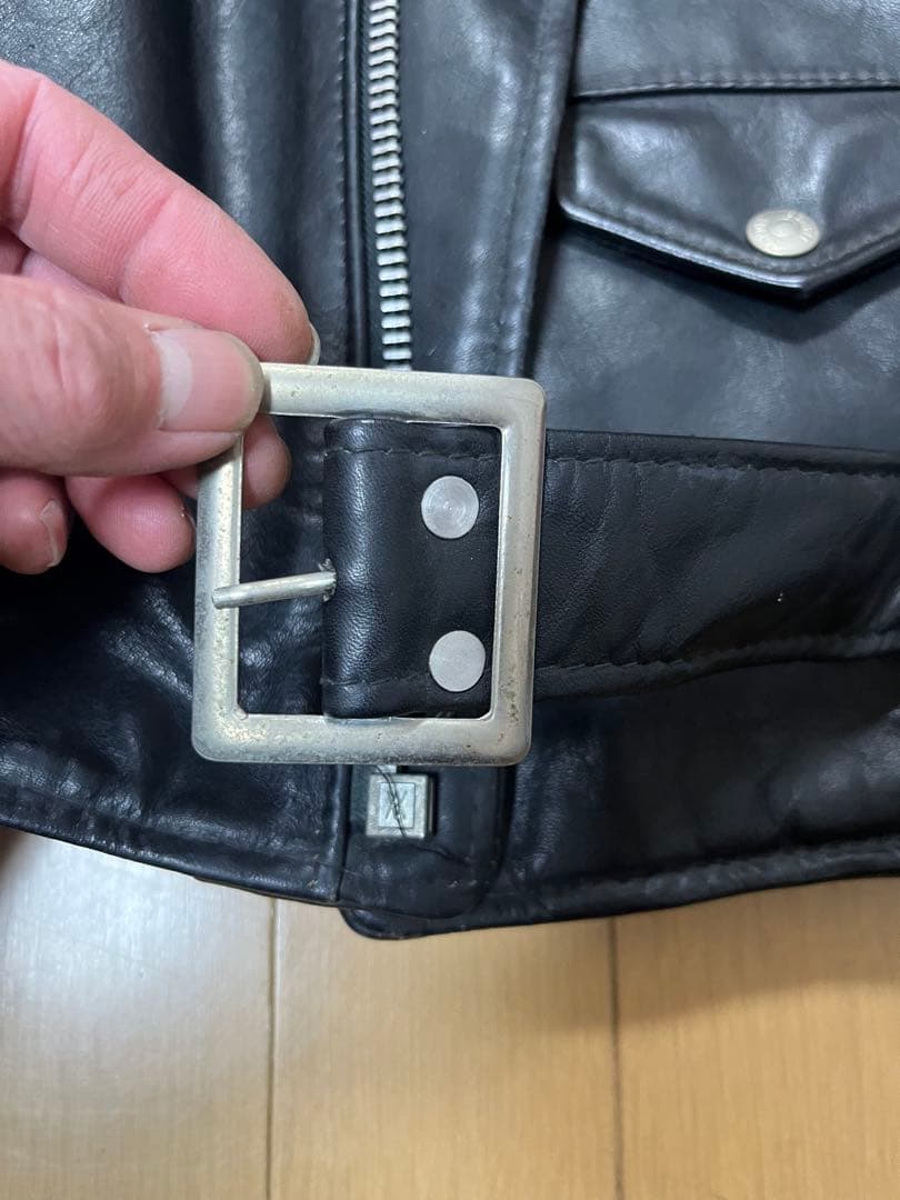 schott ビンテージライダースジャケット 118ロットナンバー有り。