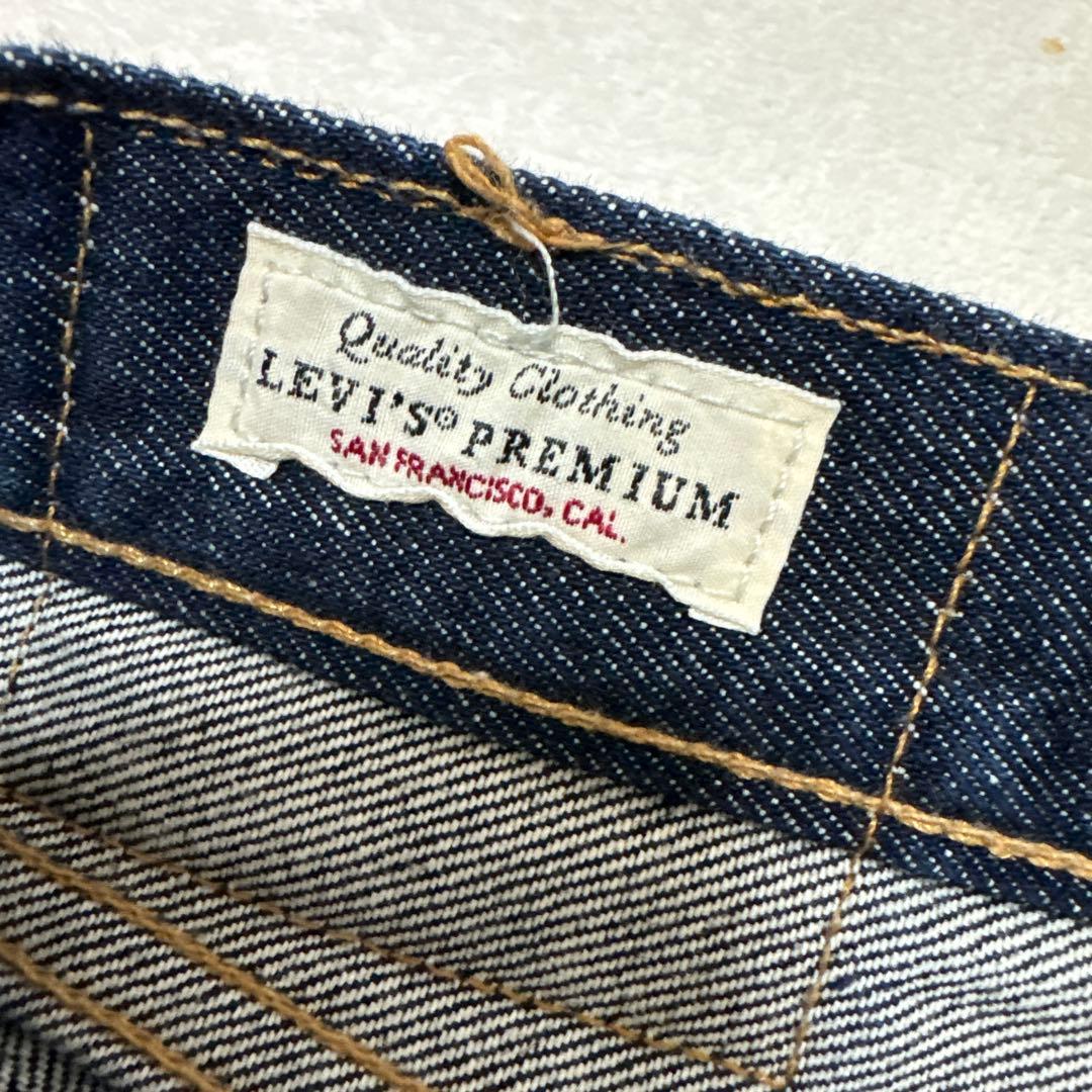 【美品】LEVI'S PREMIUM 501 USA製 赤耳 濃紺 W34
