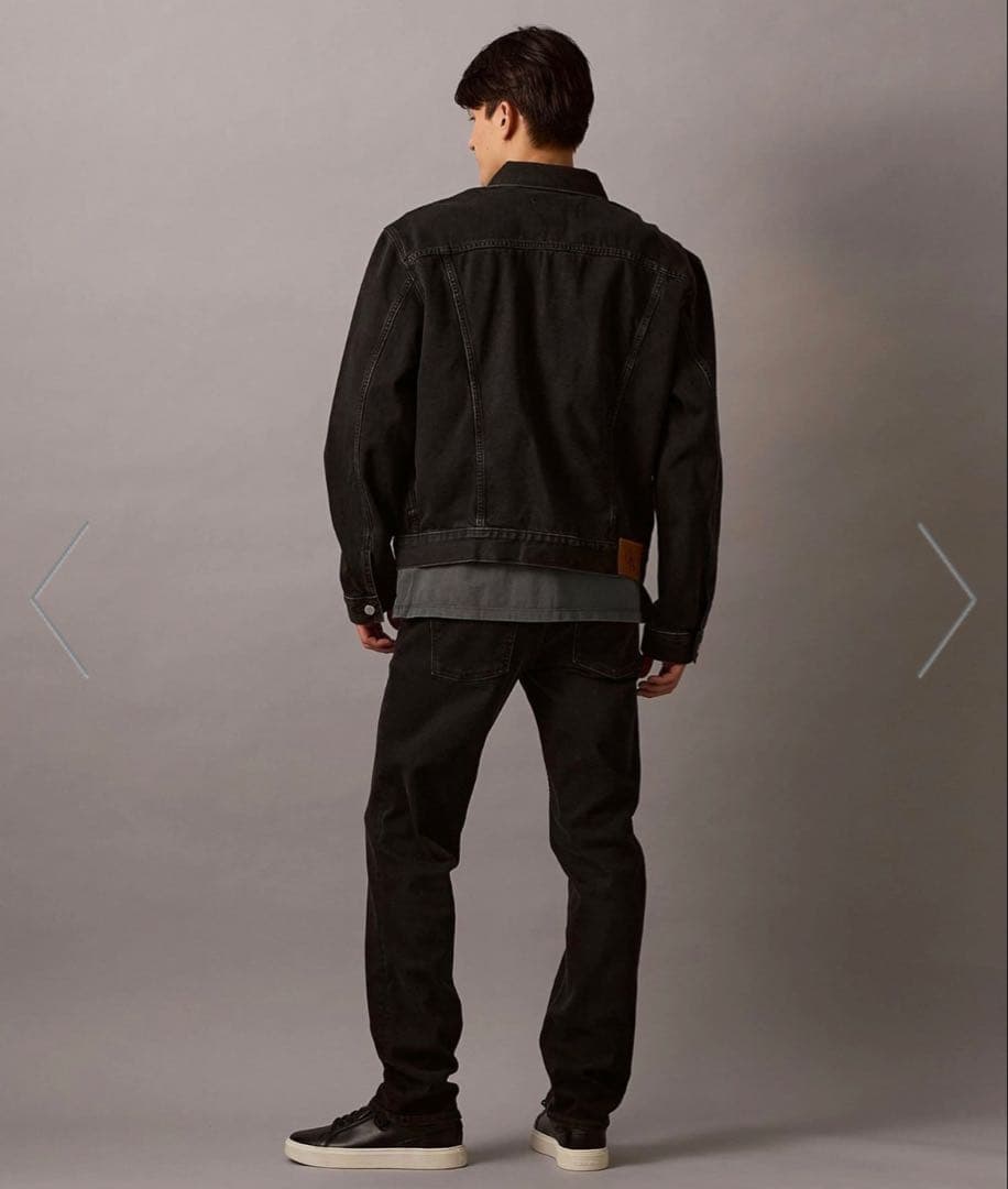   Jeans ブラックデニムジャケット M