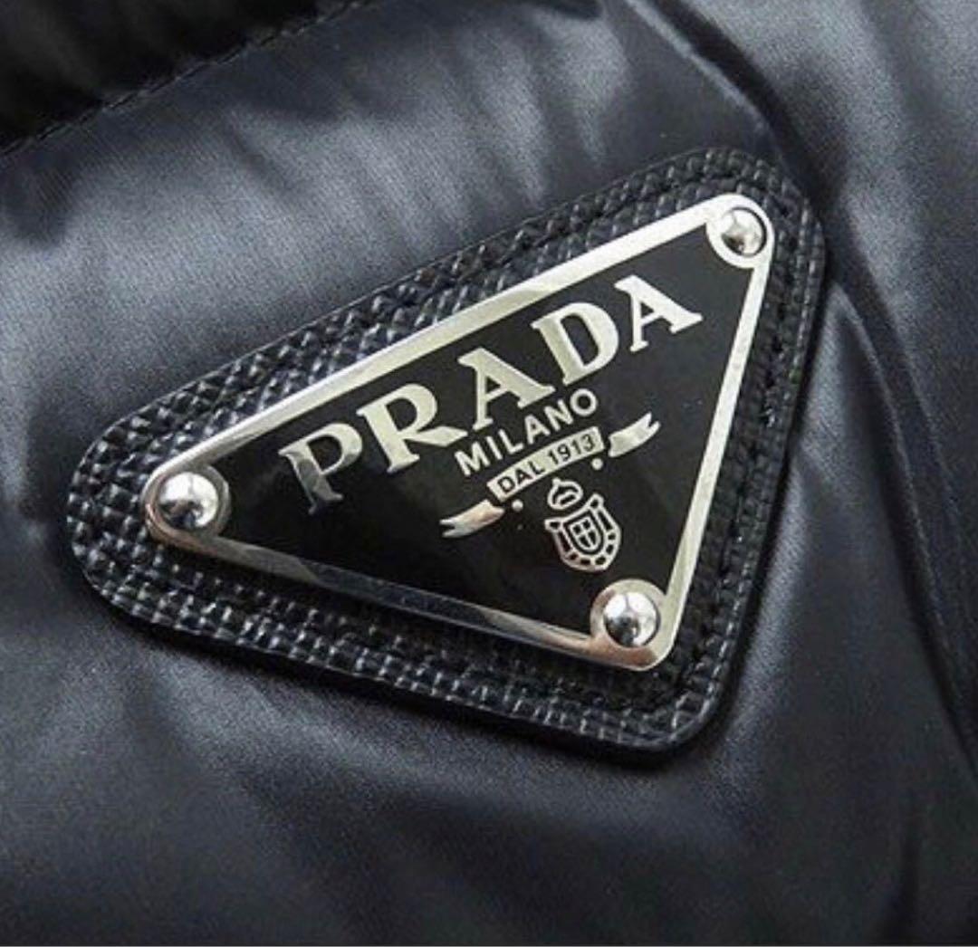 PRADA（プラダ） ダウンベスト SGB628 ネイビー 46