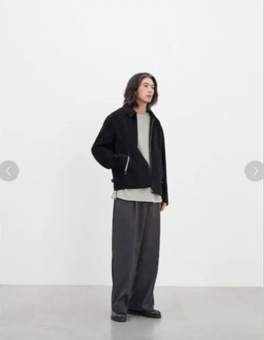 美品　LIDNM スエードジャケット 30着限定　Lサイズ　お直しあり