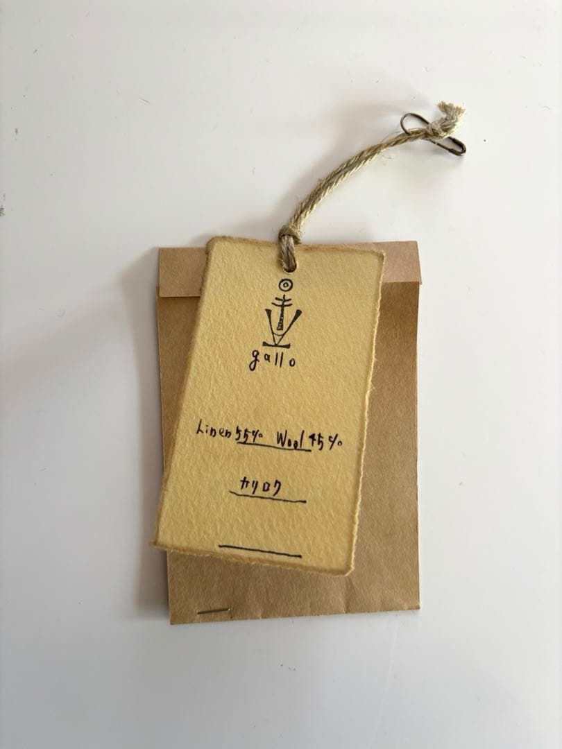 Y*u様 maquimalo gallo ガッジョ マキマロ　ウールリネン