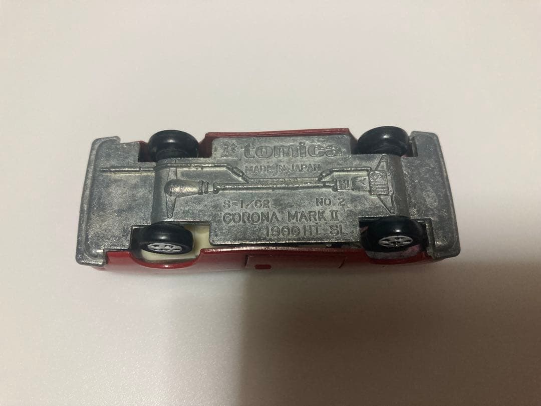 トミカ　日本製　コロナマークII 1900 1Aホイール