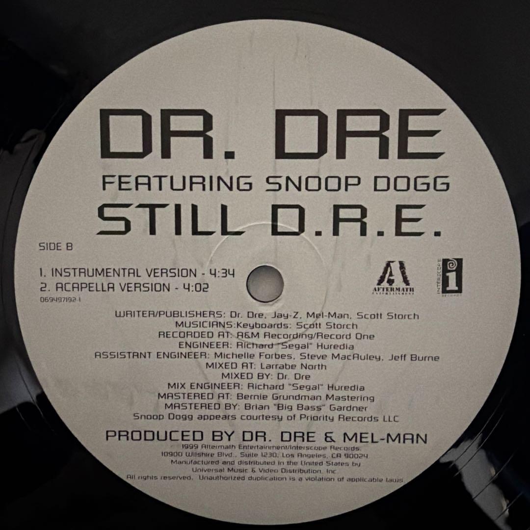 Dr. Dre レコード3枚セット Still D.R.E. 他