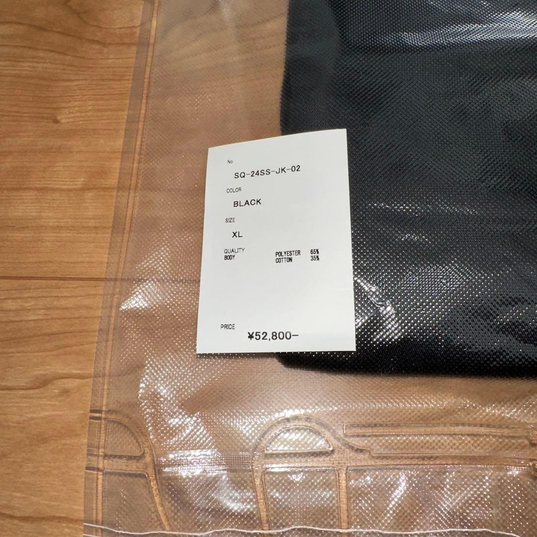 24SS SEQUEL DRIZZLER JACKET美品XL黒