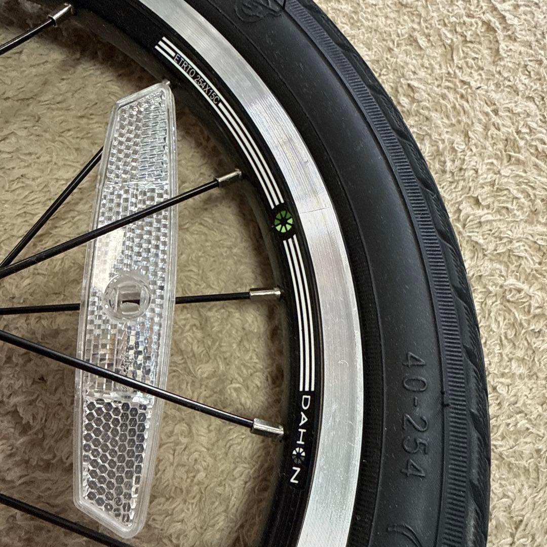 DAHON k1 14インチ 完組ホイール