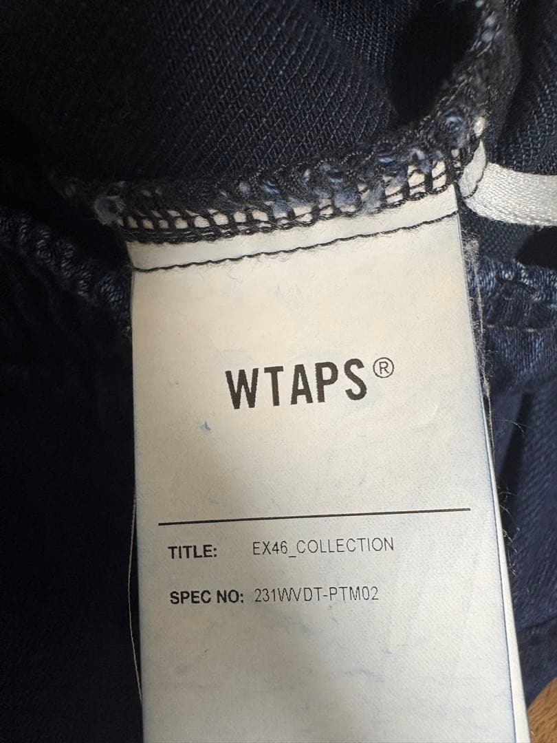 WTAPS ダークブルー カーゴパンツ X02