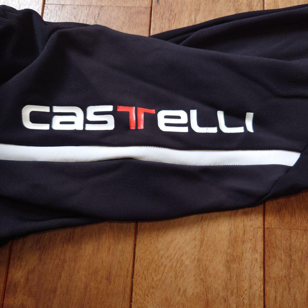 CASTELLI カステリ ROSSO CORSA 冬用ビブタイツ ブラック
