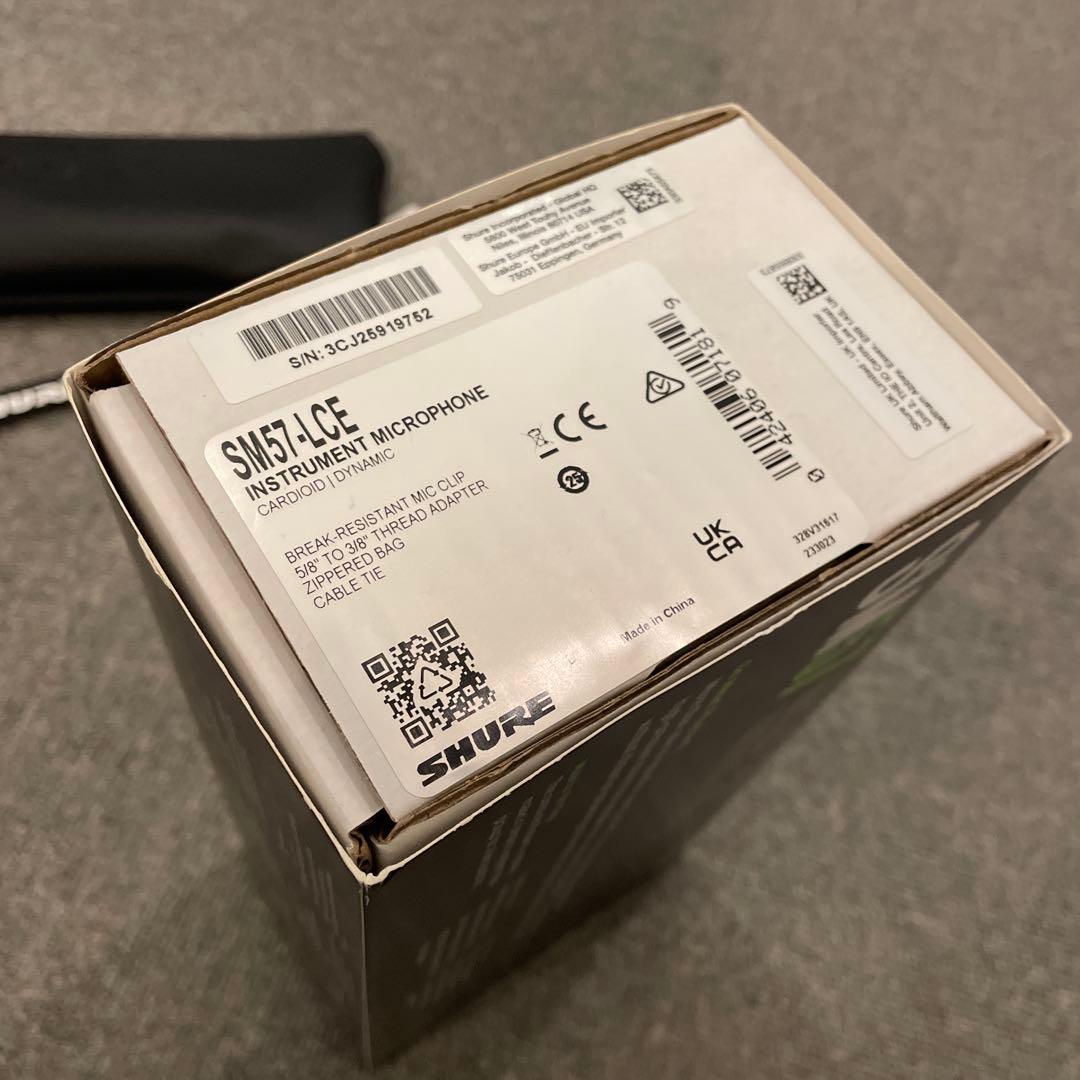 SHURE SM57 ダイナミックマイク 送料込 シュア