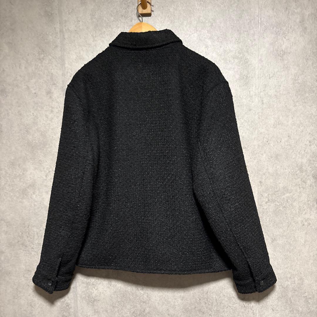ZARA ザラ ポケット付きテクスチャードシャツジャケット L