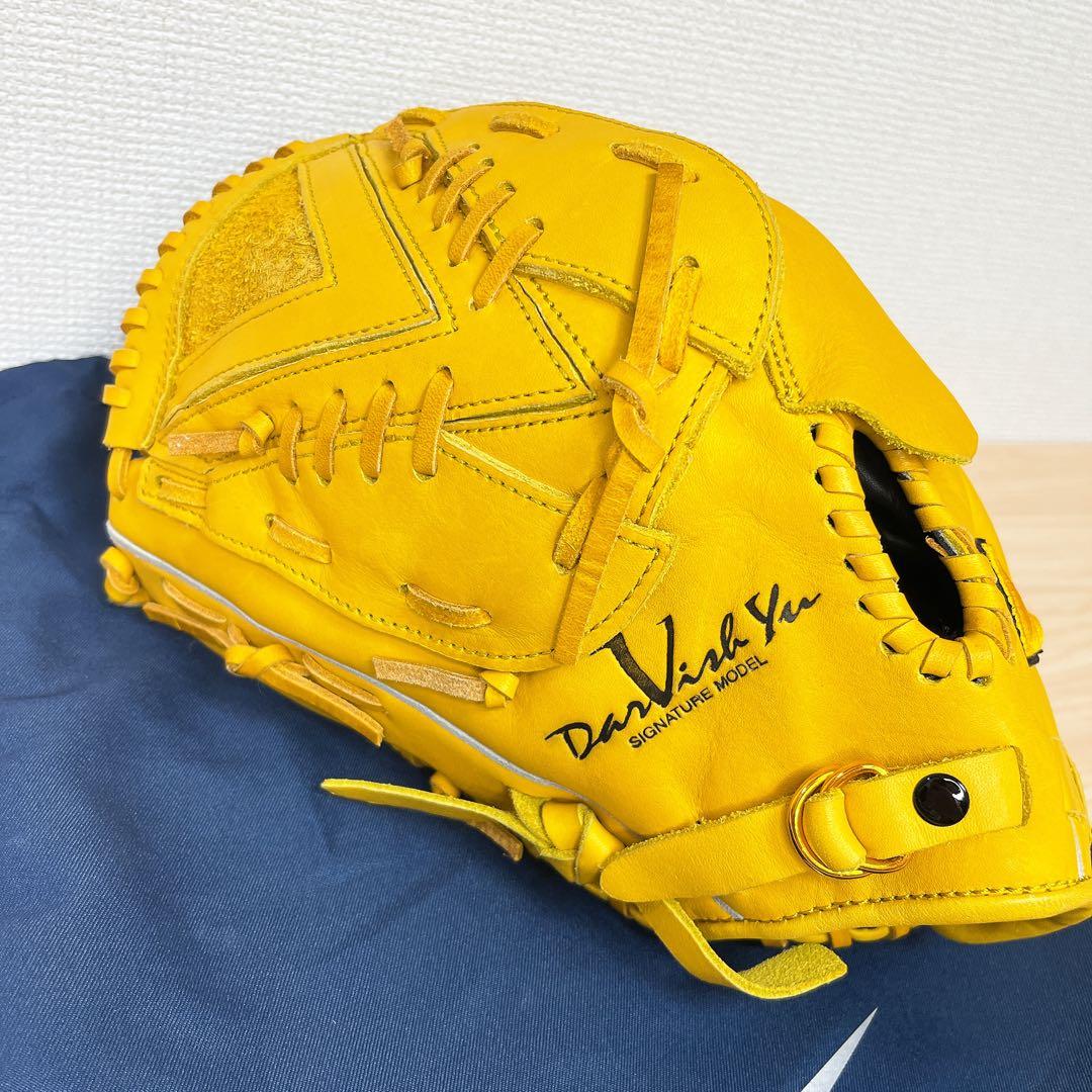 【美品】ダルビッシュ有モデル NIKE（ナイキ）軟式グローブ 投手用 左