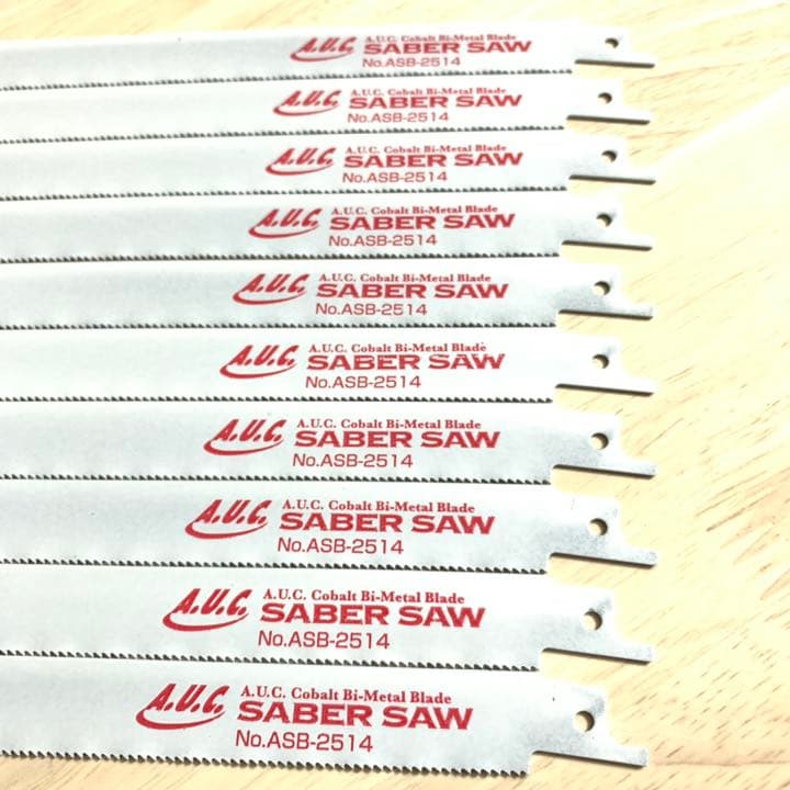 セイバーソー替刃 ACUコバルトバイメタル  ASB−2514   10枚セット