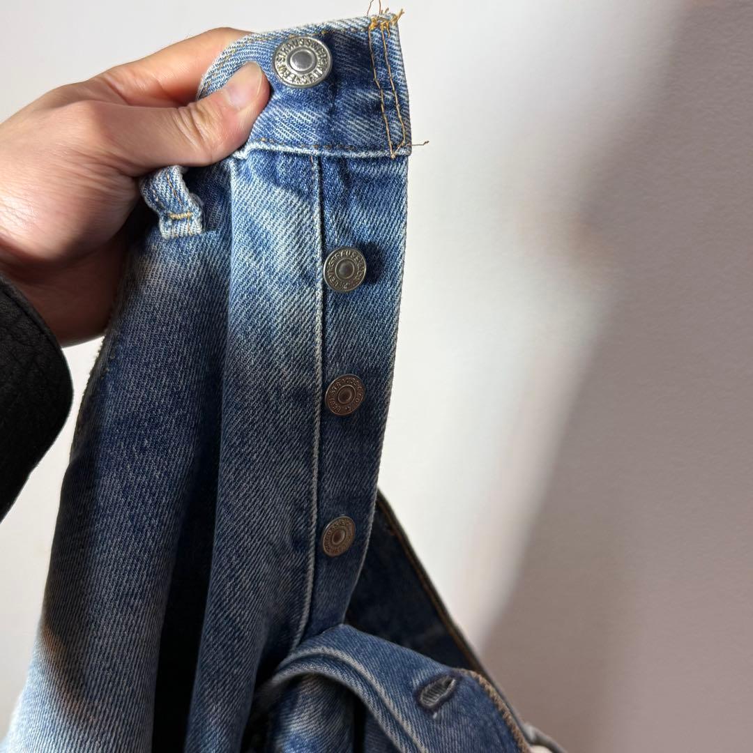ハ*ダ様 80s Levi's 501XX USA製 W32 カットオフ リメイ