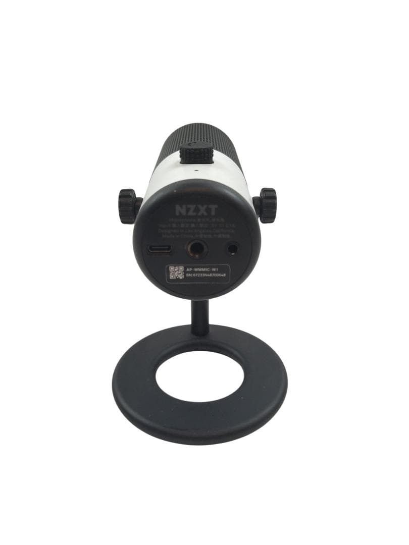 ヨ*！様 NZXT USBコンデンサーマイク AP-WUMMIC-W1【10-1