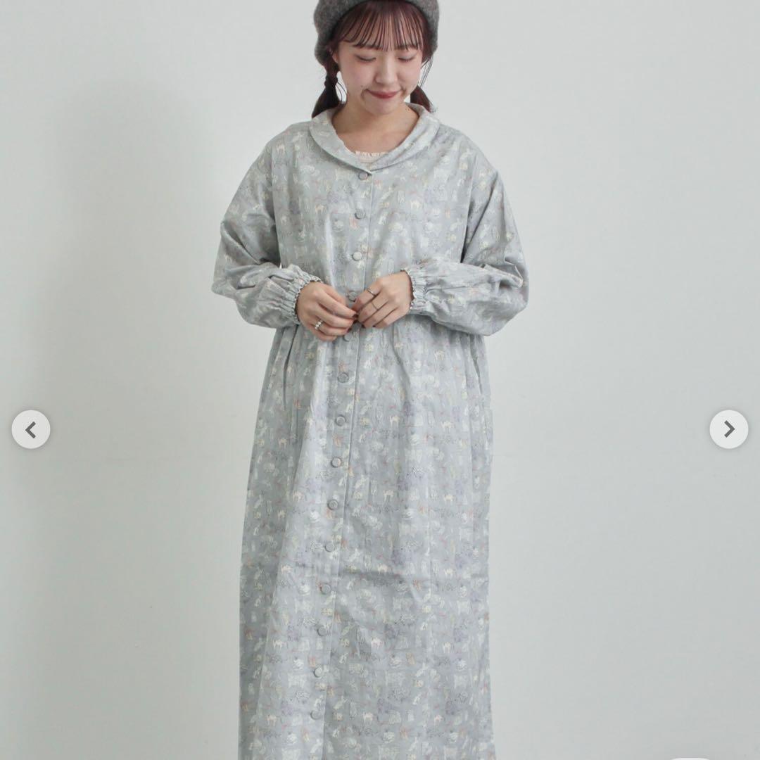 完売品TSUHARUbySM2 LIBERTY koh＆Eito柄ビエラワンピ