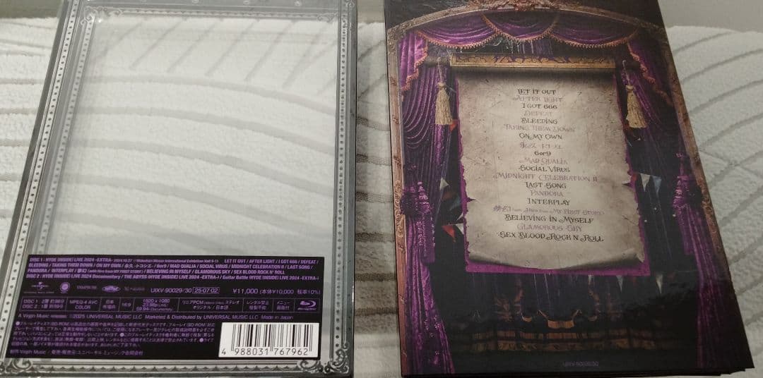 初回HYDE INSIDE LIVE 2024 - EXTRA Blu-ray