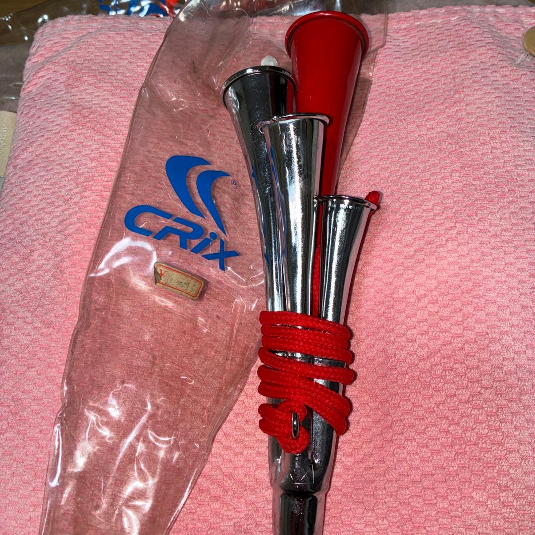 未使用　美品　CRIX 4連　応援　チアホーン