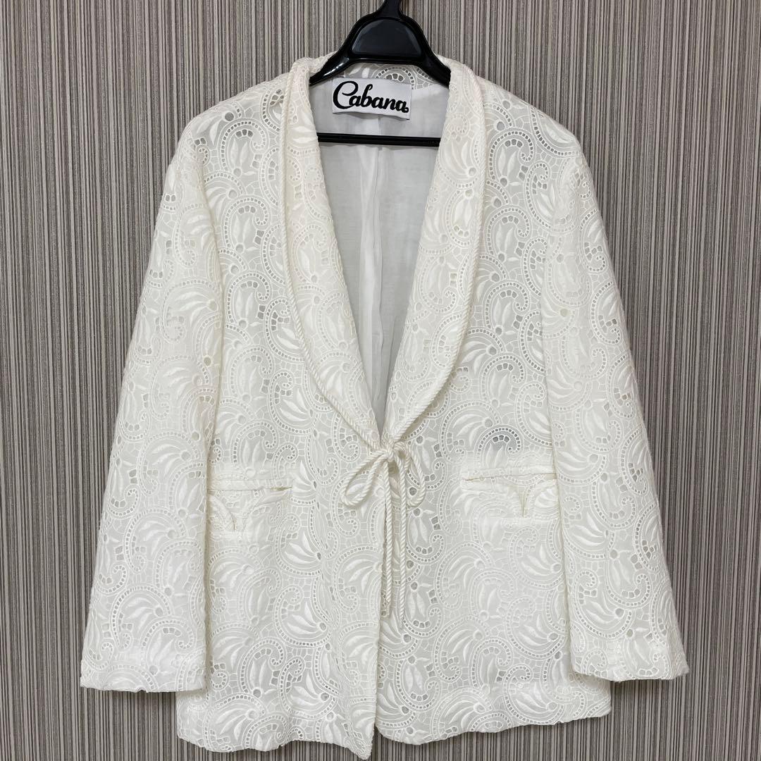 ★新品美品★Cabana レースショールジャケット