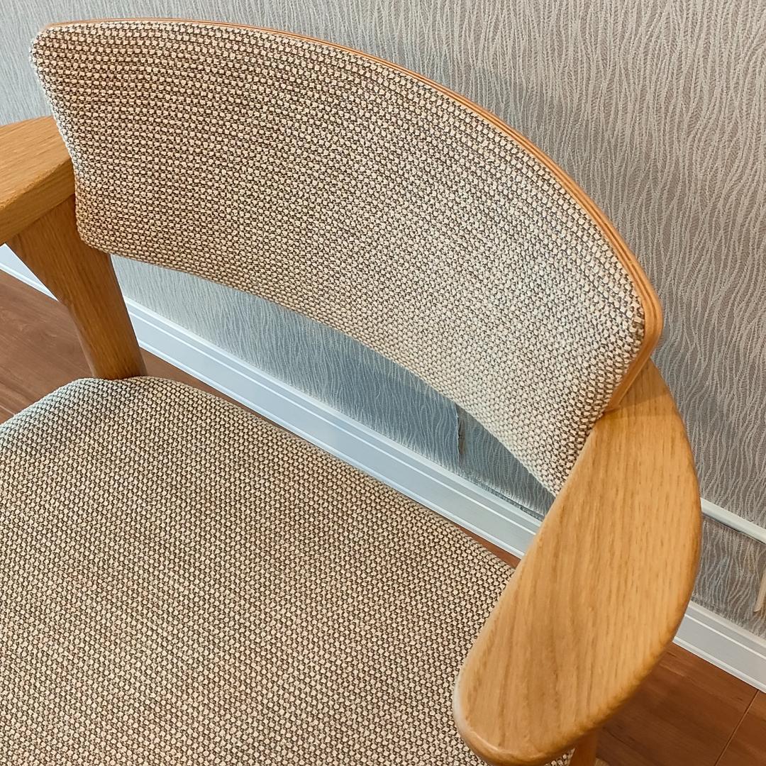 美品　INOUE Associates　アームチェア　中座椅子