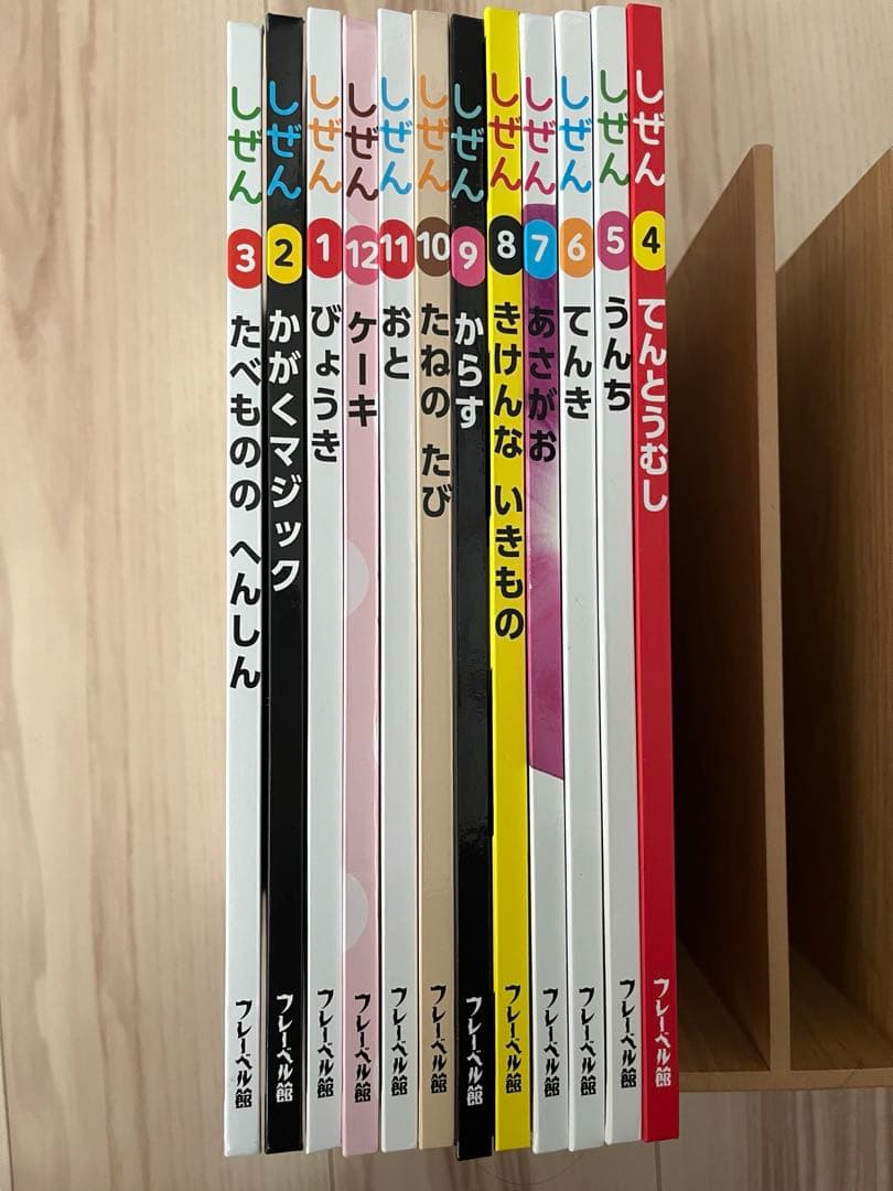 しぜん キンダーブック フレーベル館 2019年度4月〜3月号 12冊セット