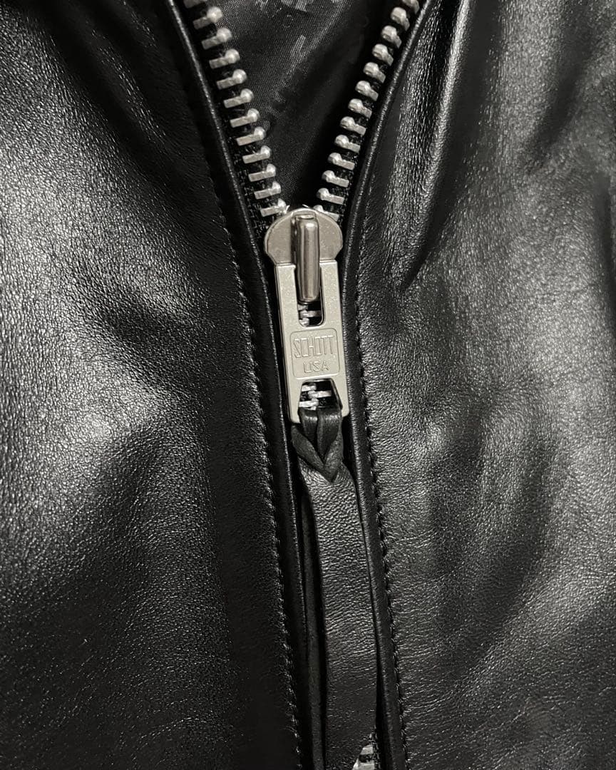 美品 Schott シングルブレストライダース ジャケット ショット Sサイズ