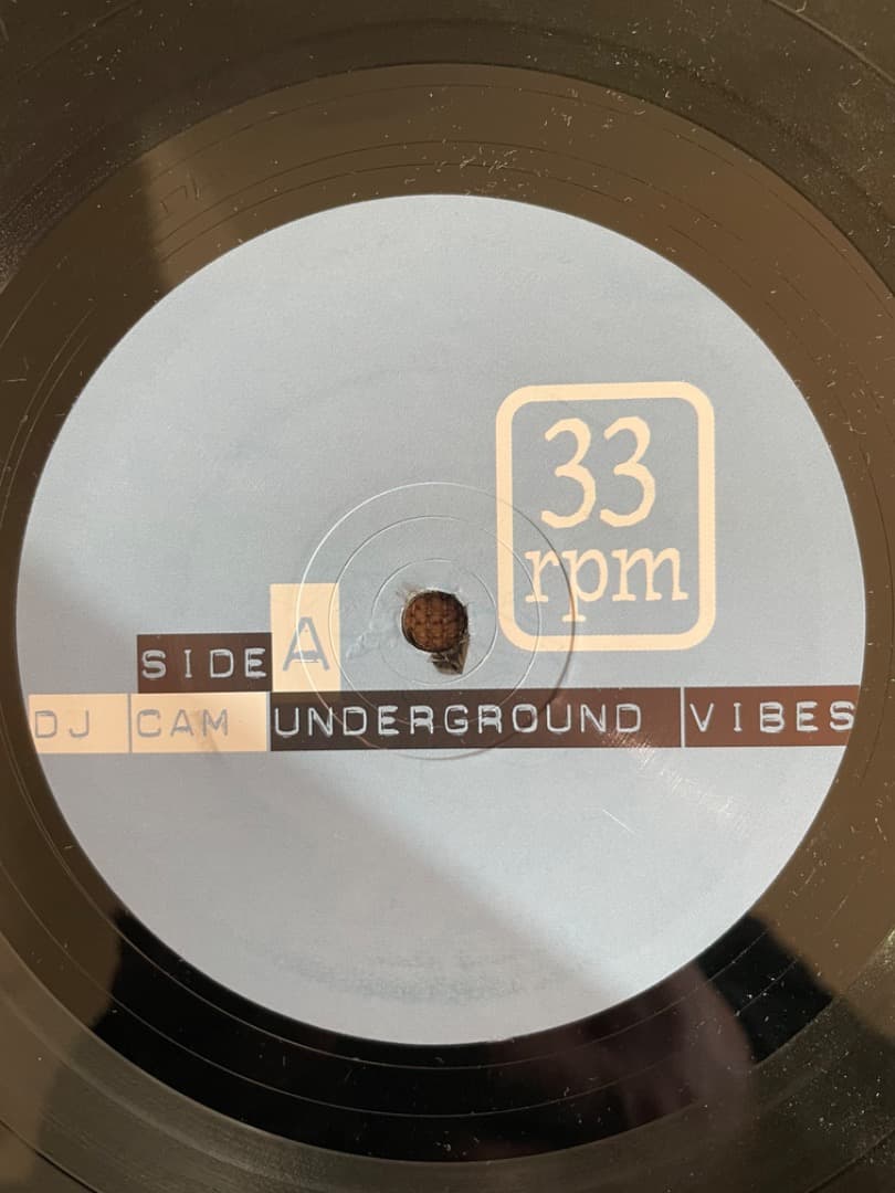 DJ CAM UNDERGROUND VIBES レコード