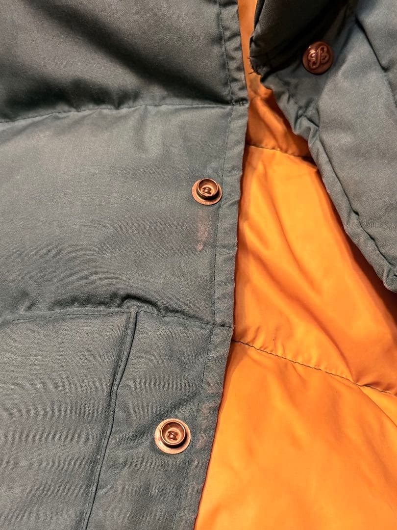90年代 Eddie Bauer エディーバウアー ダウンベスト クロタグ 緑