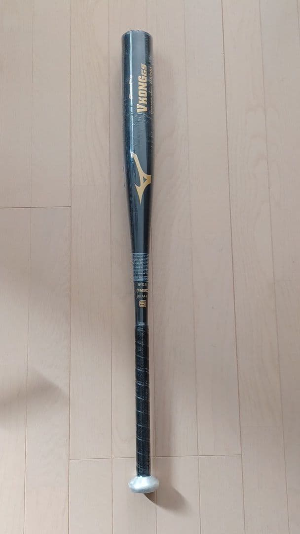 【新品未使用】一般硬式用金属バットミズノVコングGS高校野球新基準対応83cm
