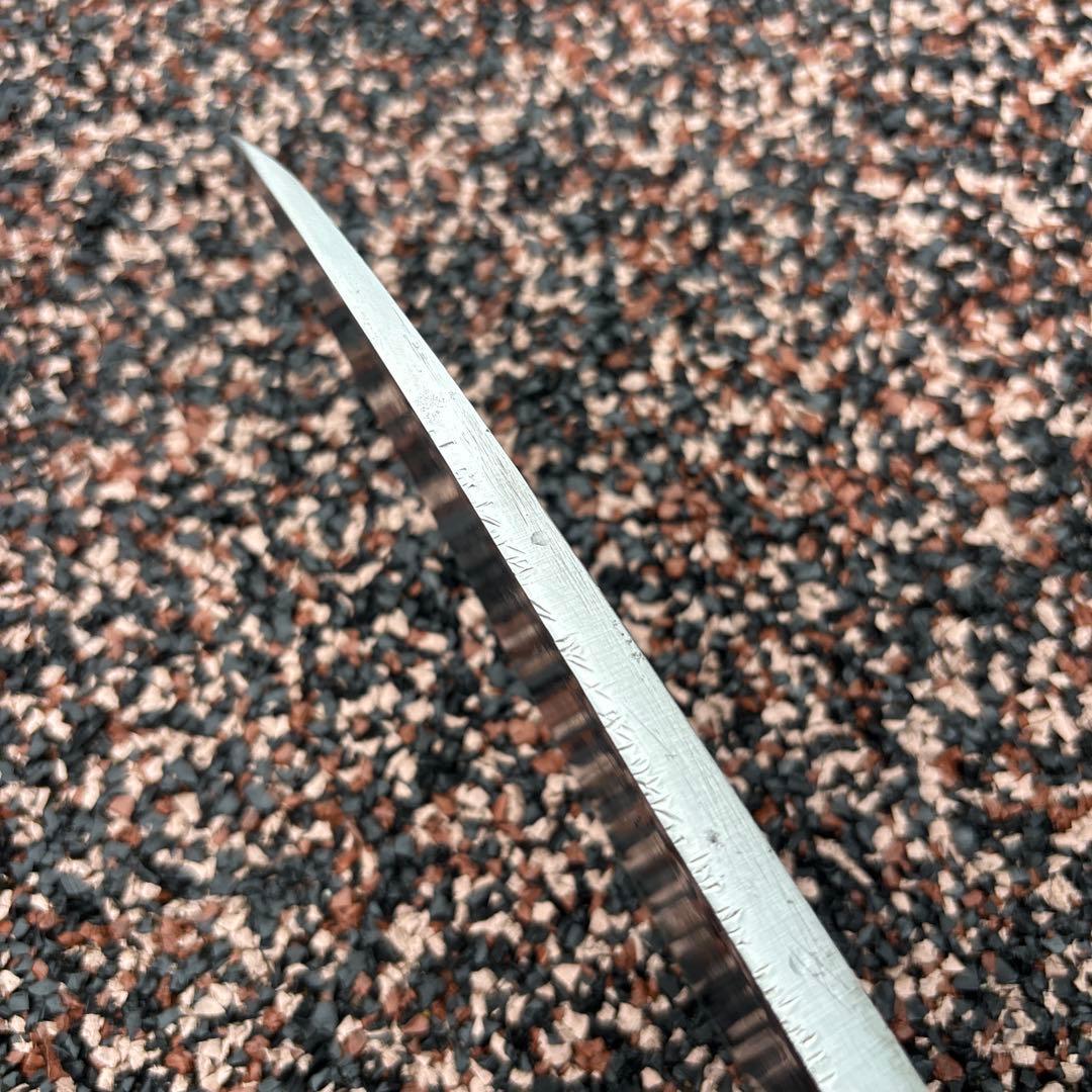 宮文出刃包丁 約30cm 木製ハンドル　ジャンク