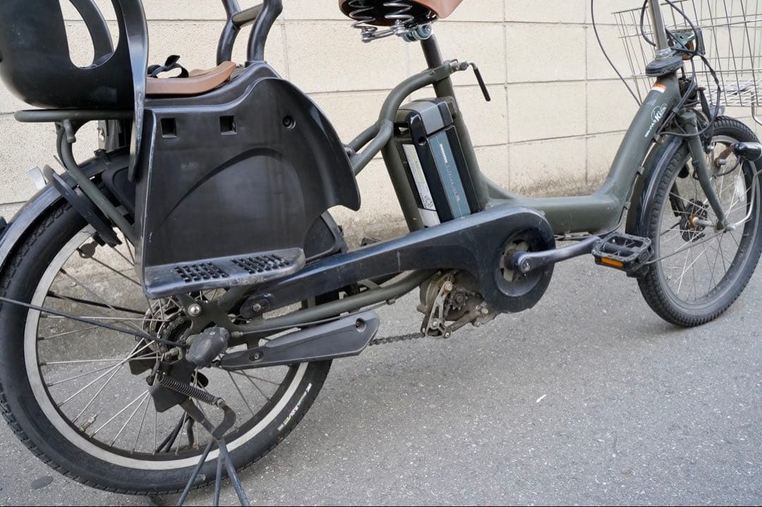 電動自転車 ヤマハ 20インチ 子供乗せ 中古 041802