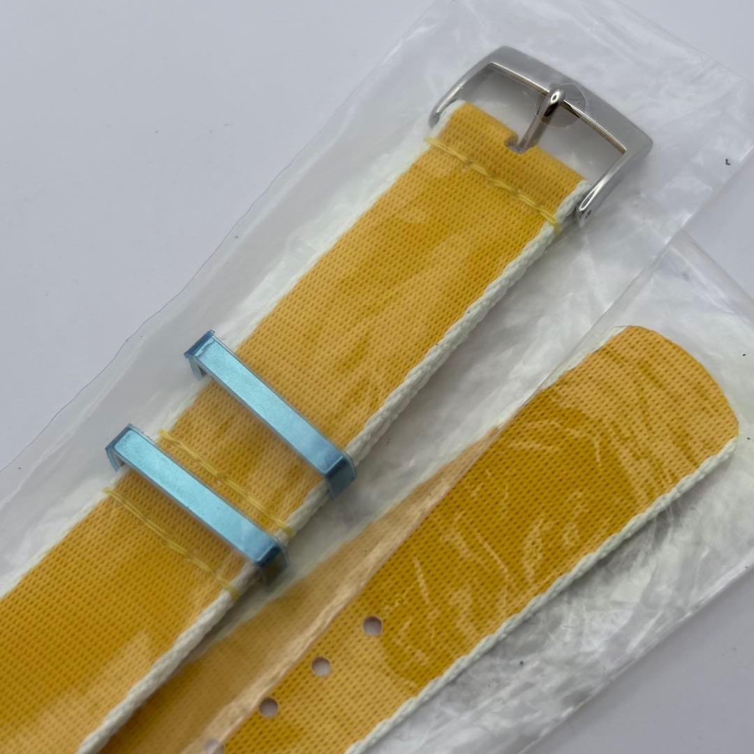 【新品未使用】オメガ　NATOベルト　2020 希少　19mm イエロー