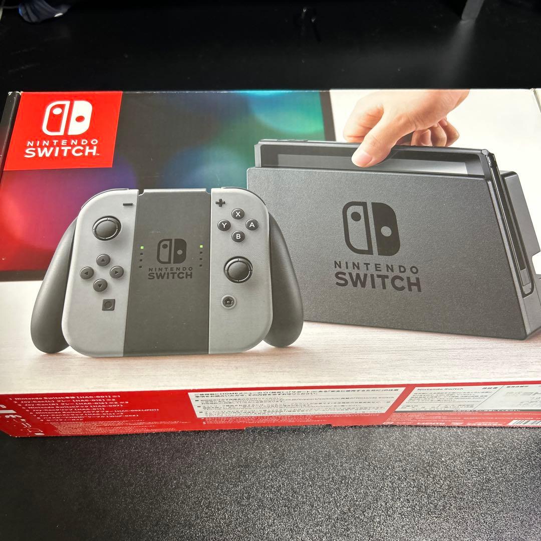 Nintendo Switch 本体 グレー HDMIケーブル欠品