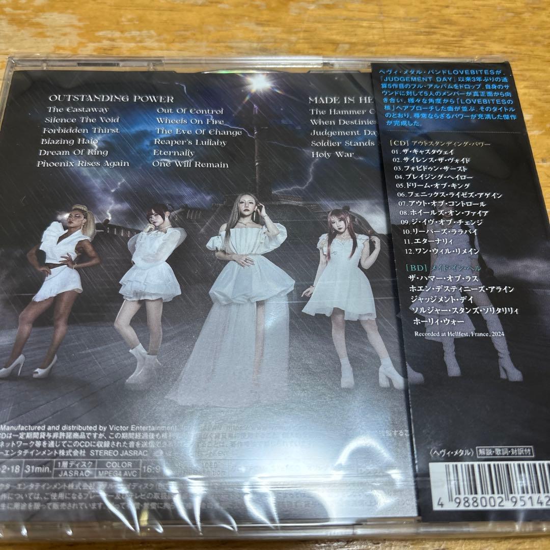 LOVEBITES CD＋blu-ray