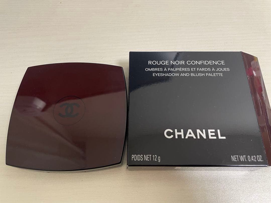 CHANEL ルージュ　ヌワール　コンフィダンス　アイシャドウ　チークカラー