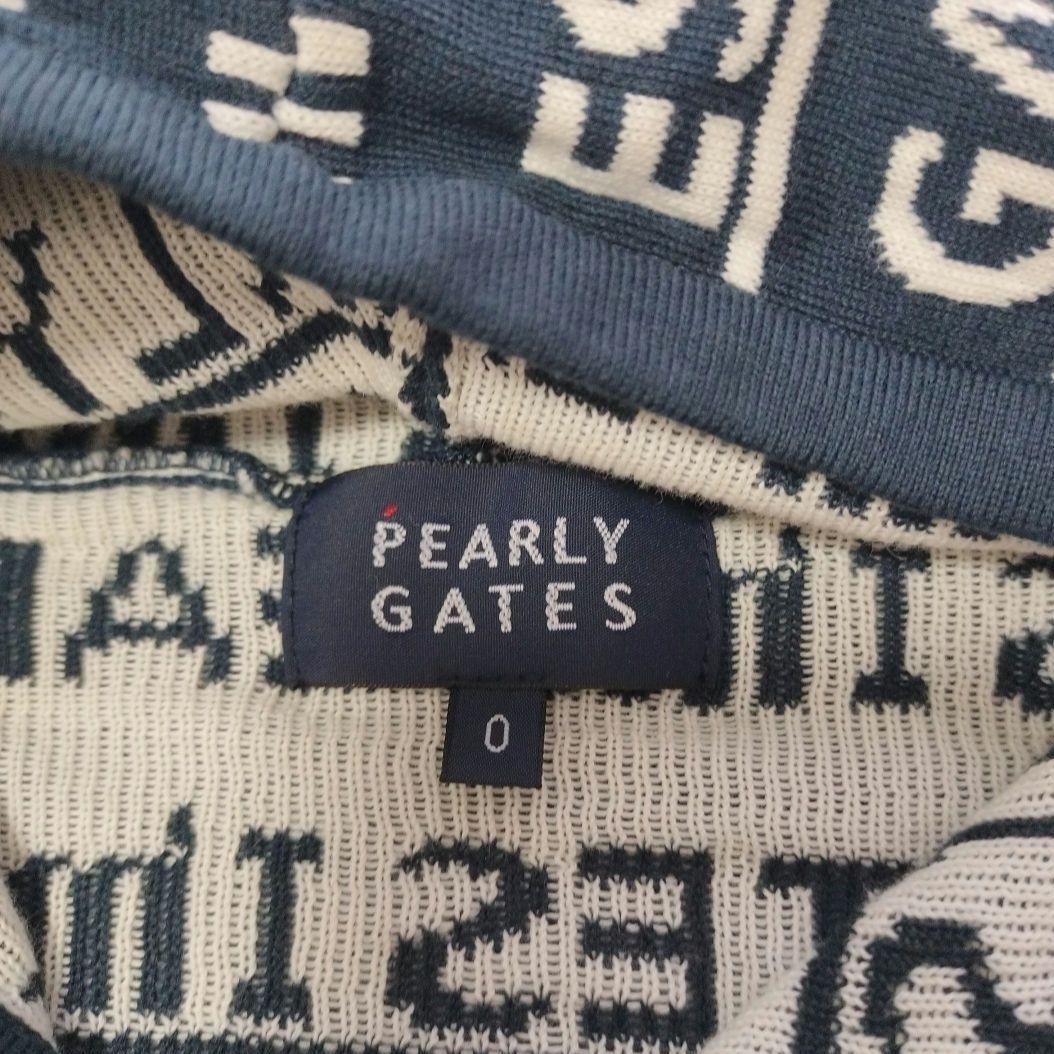 パーリーゲイツ　総柄ニットパーカー　I'mPEARLY GATES