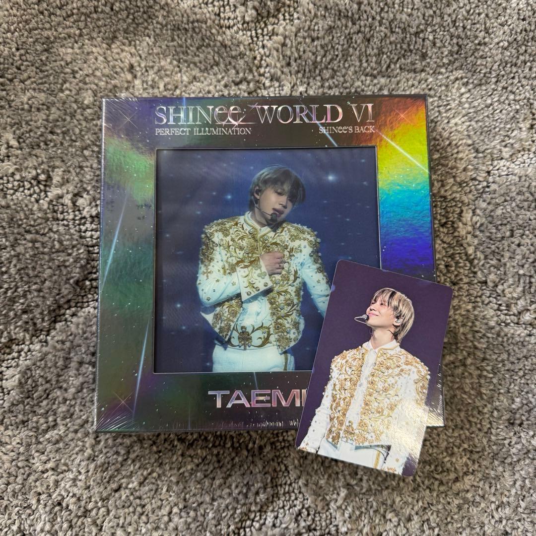 テミン　SHINee WORLD VI DVD TAEMIN smトレカ付