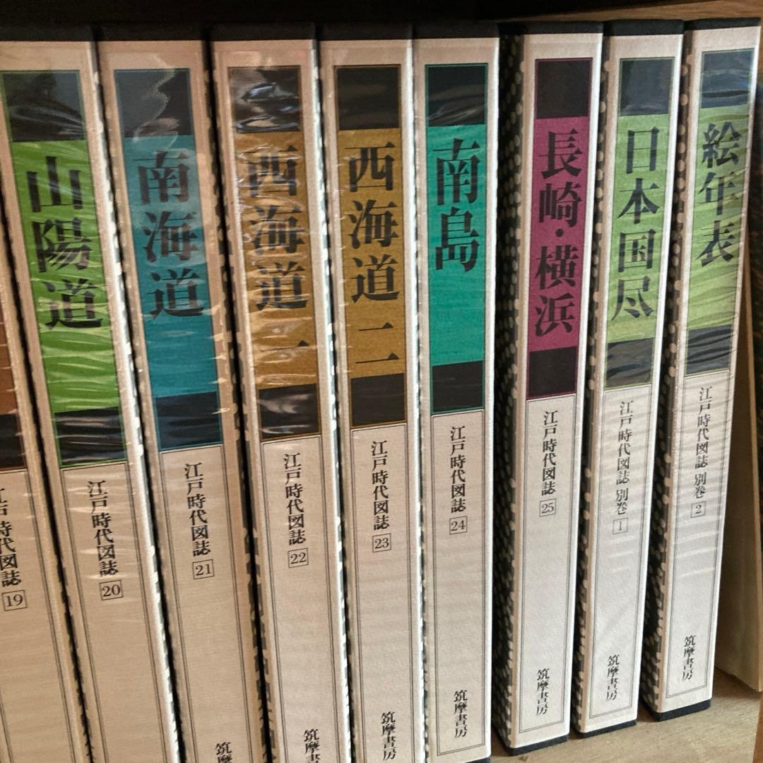 江戸時代図誌です。
