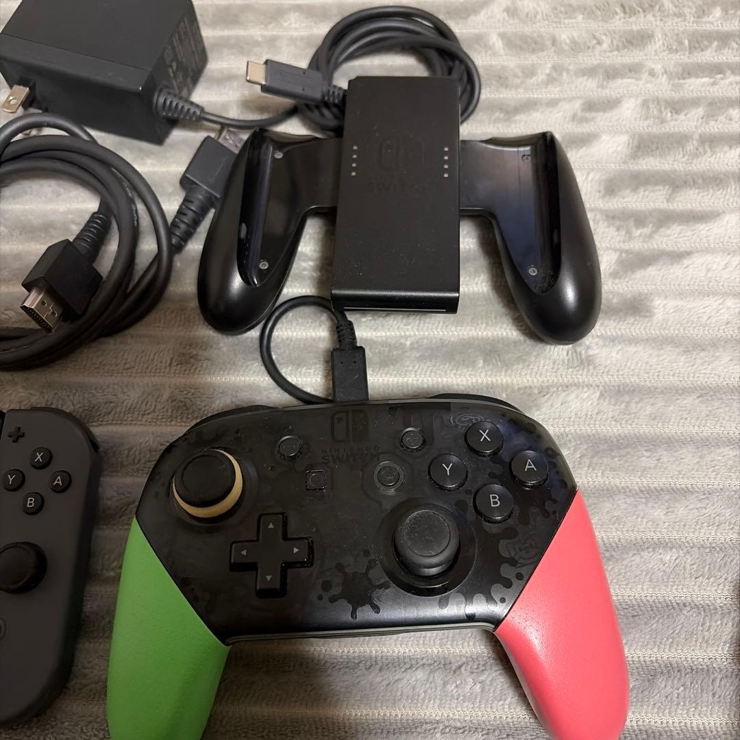 【付属品6点付き】【初期化済み】Nintendo Switch 本体 グレー