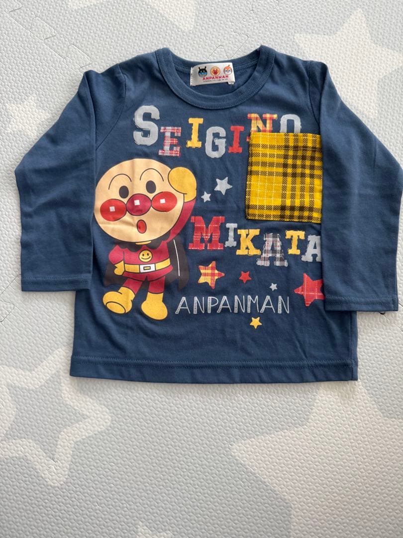 mikky　アンパンマン　長袖Tシャツ7枚＋アイボリートレーナー1枚