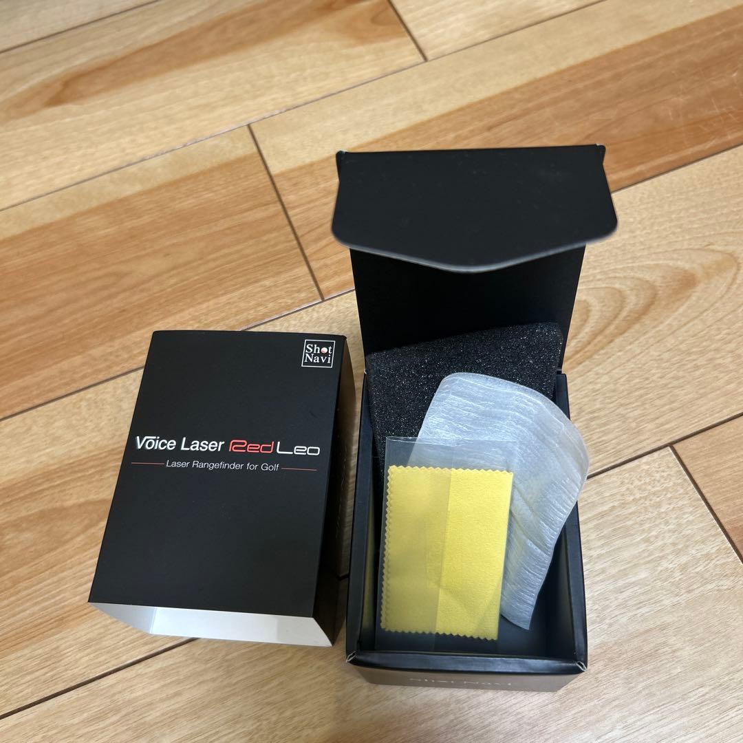 Shot Navi Voice Laser RedLeo ゴルフ用距離計